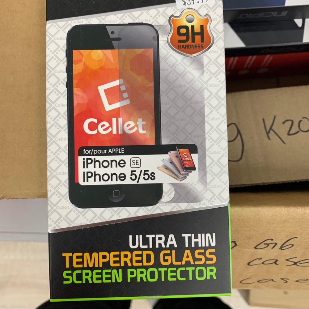 iPhone 5, 5s, and SE screen protector